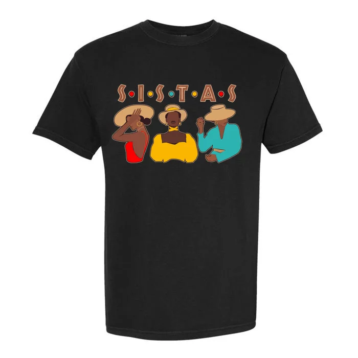 Sistas Stylish African American Garment-Dyed Heavyweight T-Shirt