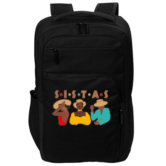 Sistas Stylish African American Impact Tech Backpack