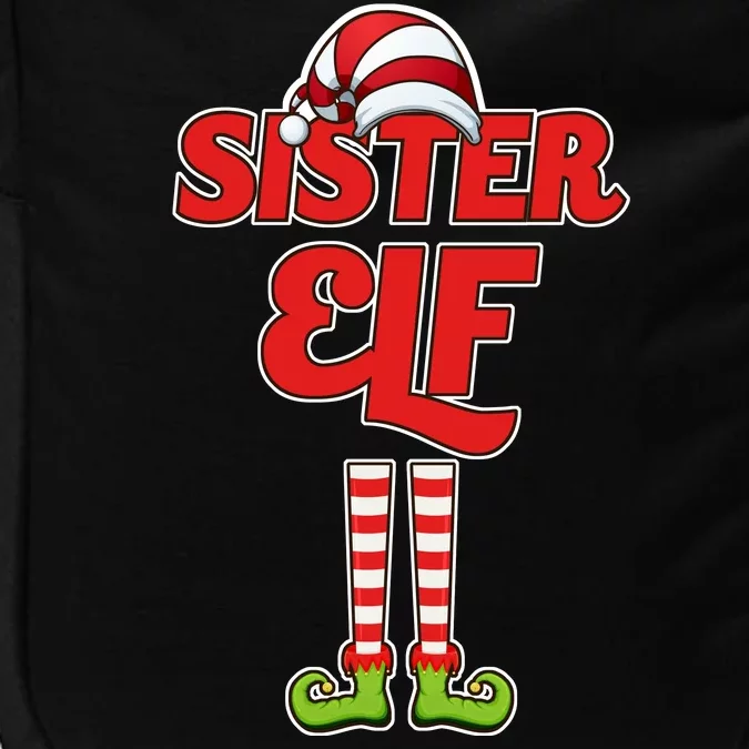 Sister Elf Christmas Impact Tech Backpack