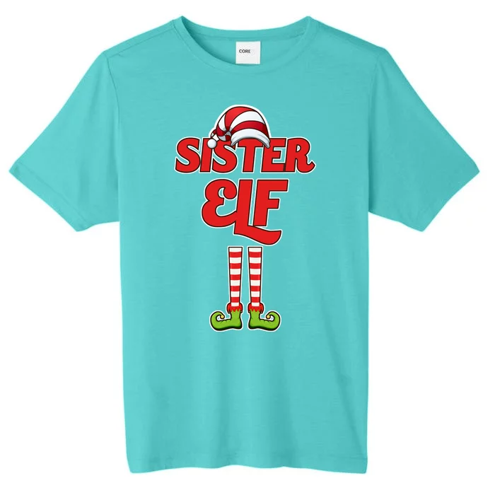 Sister Elf Christmas ChromaSoft Performance T-Shirt