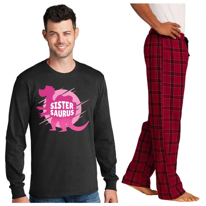 Sister Saurus Long Sleeve Pajama Set