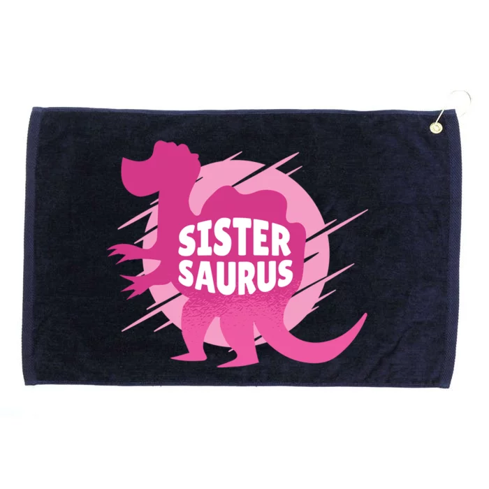 Sister Saurus Grommeted Golf Towel