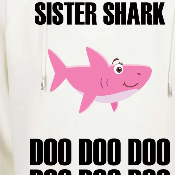 Sister Shark Doo Womens Funnel Neck Pullover Hood