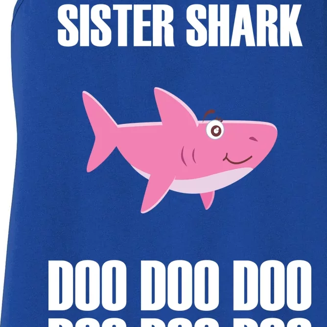 Sister Shark Doo Women's Racerback Tank