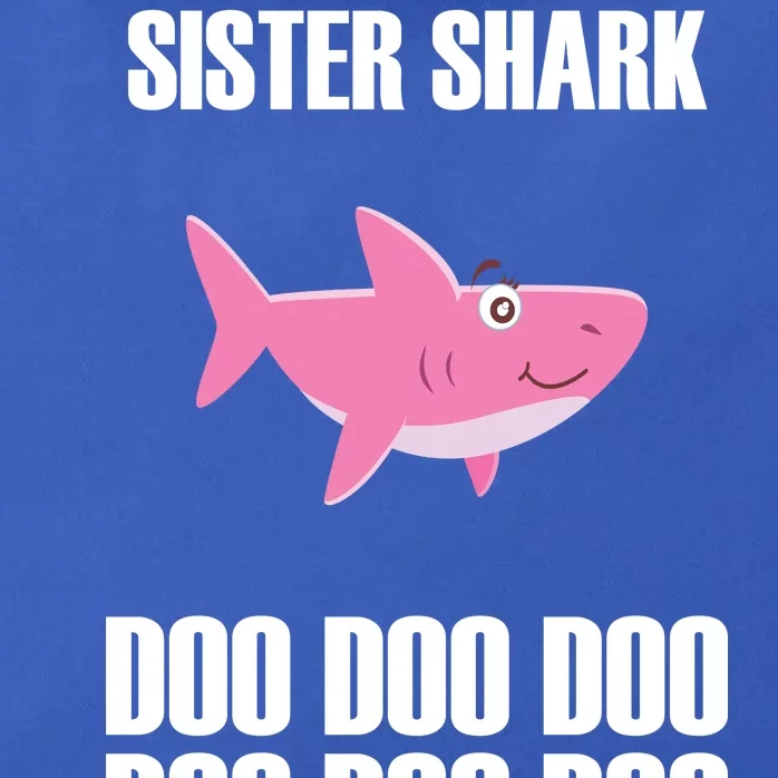 Sister Shark Doo Zip Tote Bag