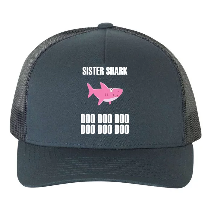 Sister Shark Doo Yupoong Adult 5-Panel Trucker Hat