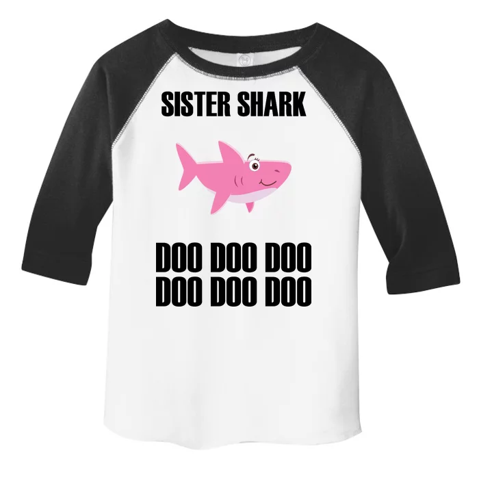 Sister Shark Doo Toddler Fine Jersey T-Shirt