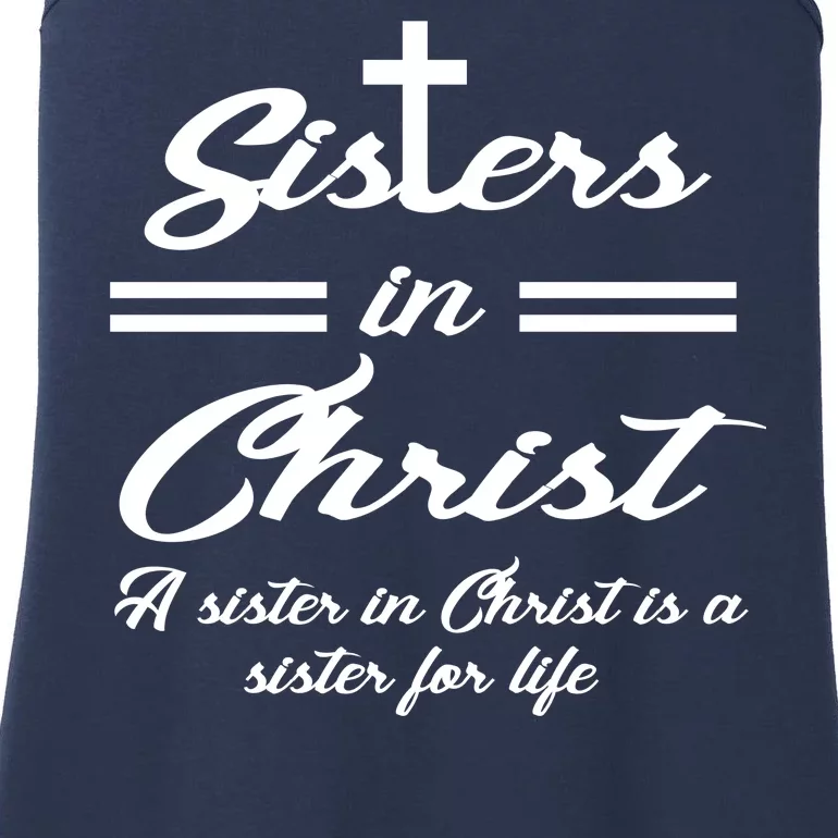 Sisters In Christ Sister For Life Ladies Essential Tank