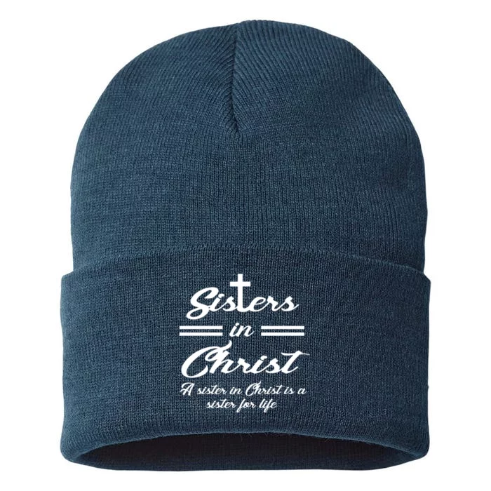 Sisters In Christ Sister For Life Sustainable Knit Beanie