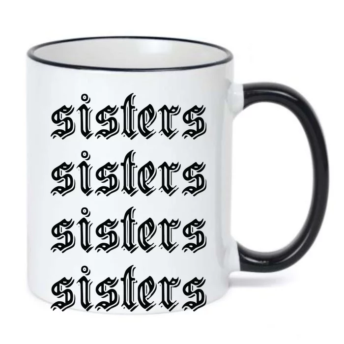 Sisters James Sisters Black Color Changing Mug