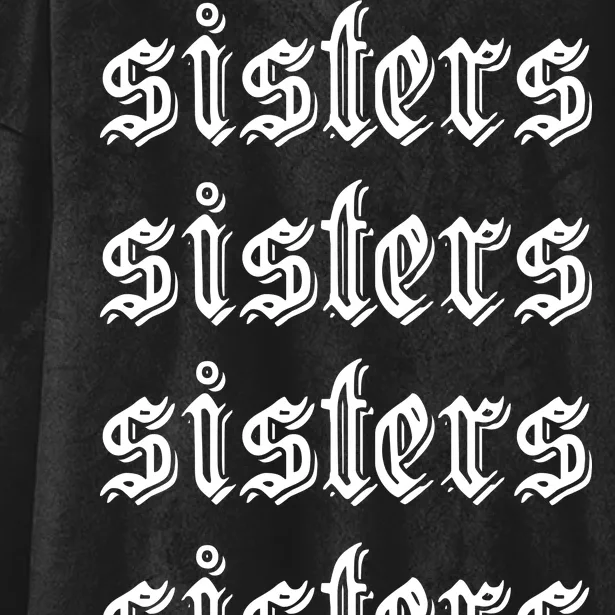 Sisters James Sisters Hooded Wearable Blanket