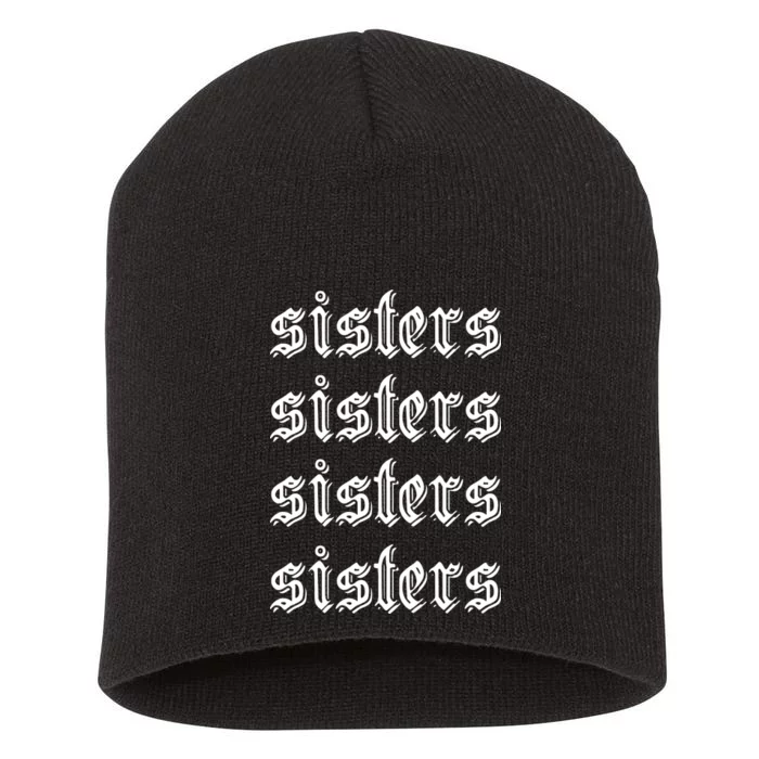 Sisters James Sisters Short Acrylic Beanie