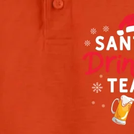 Santa's Ing Team Holiday Ing Lover Xmas Party Gift Dry Zone Grid Performance Polo