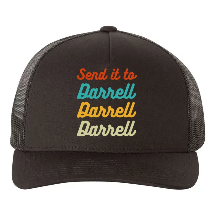 Send It To Darrell Yupoong Adult 5-Panel Trucker Hat