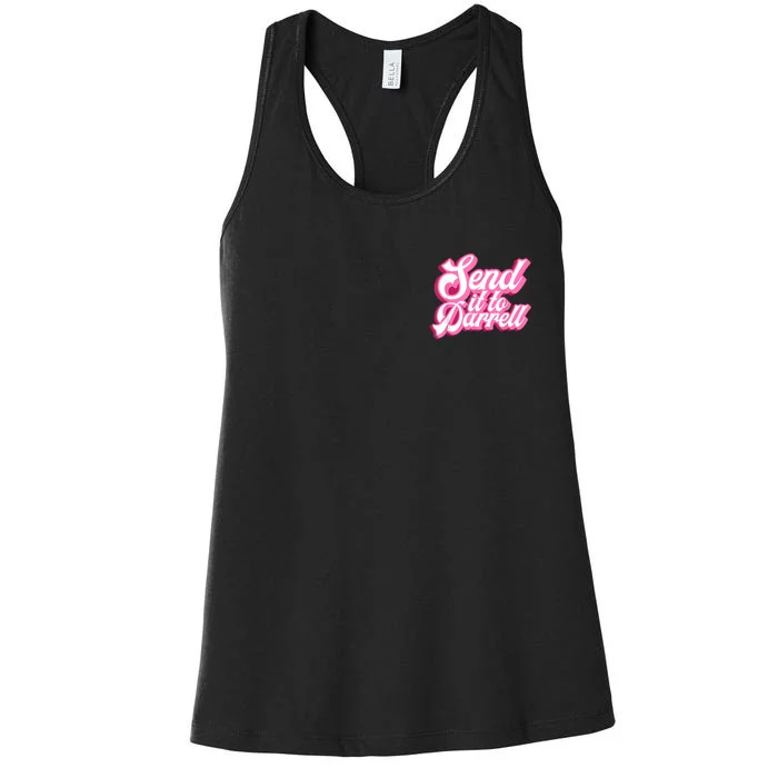 Send It To Darrell Women's Racerback Tank