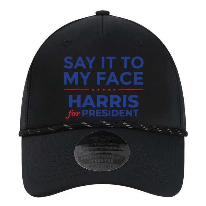 Say It To My Face Kamala Harris Debate Performance The Dyno Cap