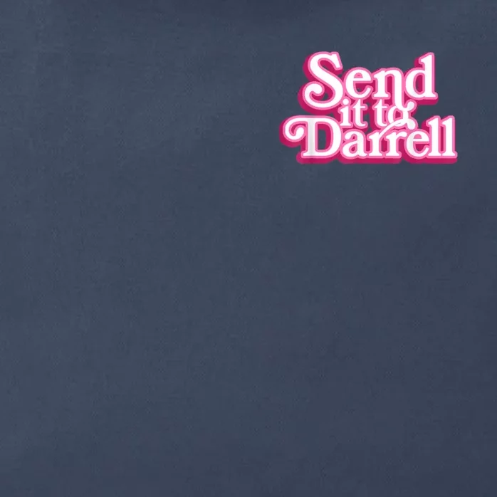 Send It To Darrell Zip Tote Bag