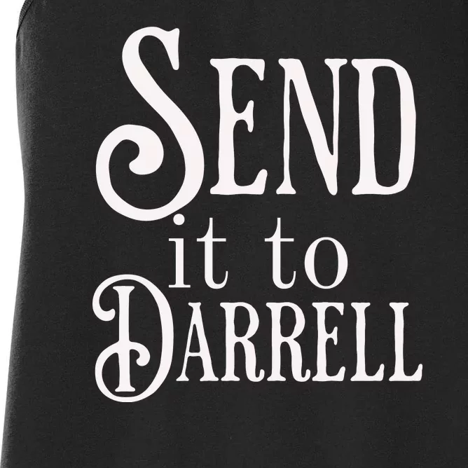 Send It To Darrell Women's Racerback Tank