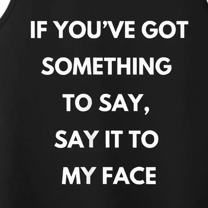 Say It To My Face Comma La Kamala Harris 2024 Election Performance Tank