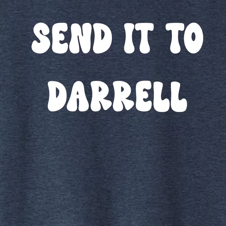 Send It To Darrell Women's Crop Top Tee