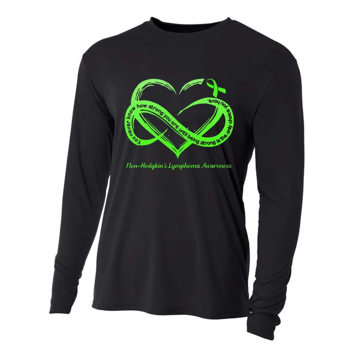 Strong Is The Only Choice NonHodgkin’s Lymphoma Awareness Cooling Performance Long Sleeve Crew