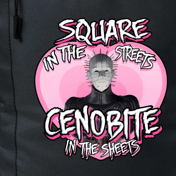 Square In The Street Cenobite In The Sheets Horror Character Halloween Daily Commute Backpack