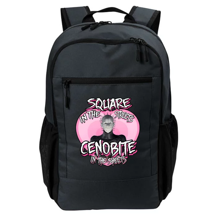 Square In The Street Cenobite In The Sheets Horror Character Halloween Daily Commute Backpack