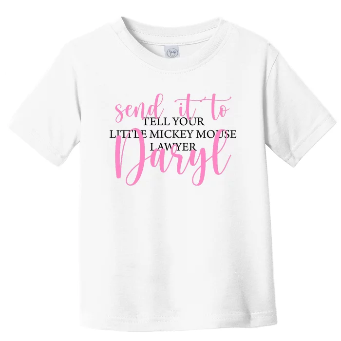 Send It To Daryl Toddler T-Shirt