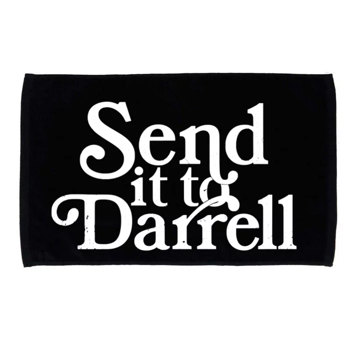 Send It To Darrell Send It To Daryl Funny Drama Vintage Microfiber Hand Towel