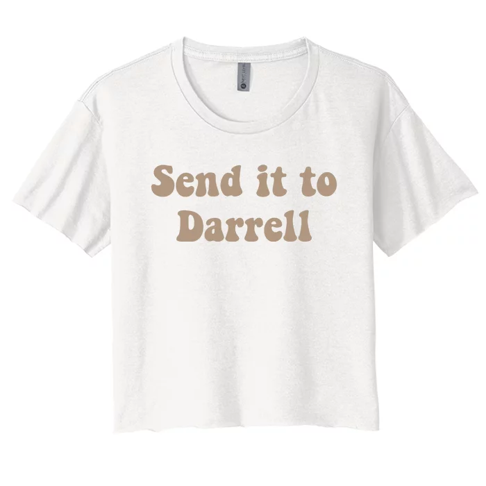 Send It To Daryl Women's Crop Top Tee