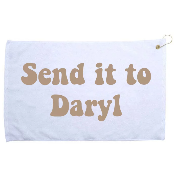 Send It To Daryl Grommeted Golf Towel