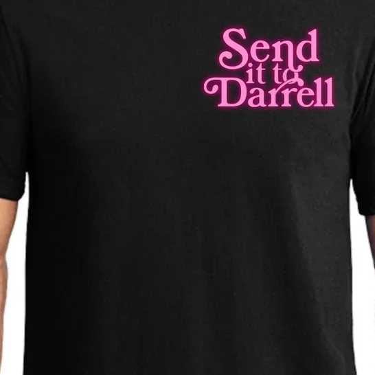 Send It To Darrell Front & Back Pajama Set