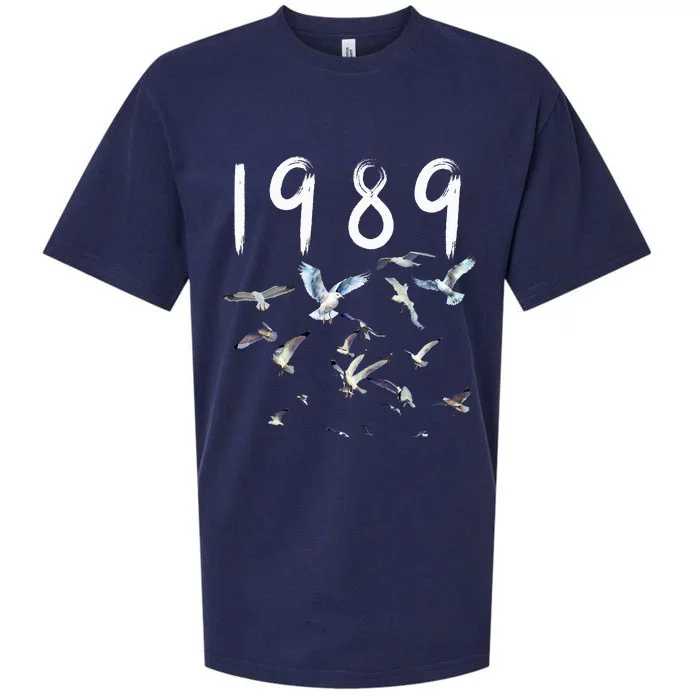 seagull in the sky 1989 Sueded Cloud Jersey T-Shirt