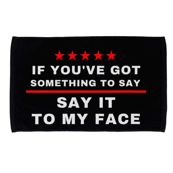 Say It To My Face Kamala Microfiber Hand Towel