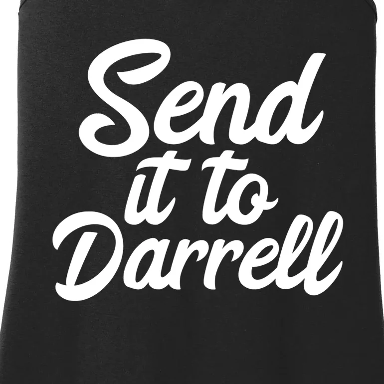 Send It To Darrell LaLa Ladies Essential Tank