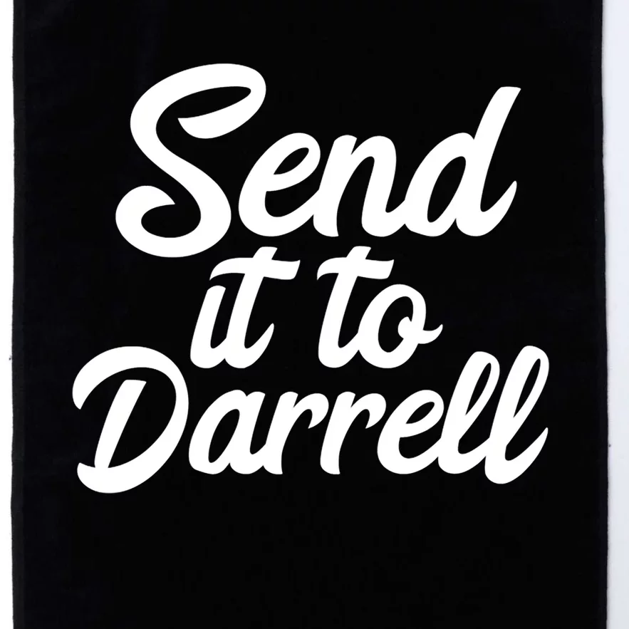 Send It To Darrell LaLa Platinum Collection Golf Towel