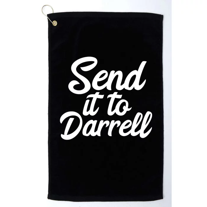 Send It To Darrell LaLa Platinum Collection Golf Towel