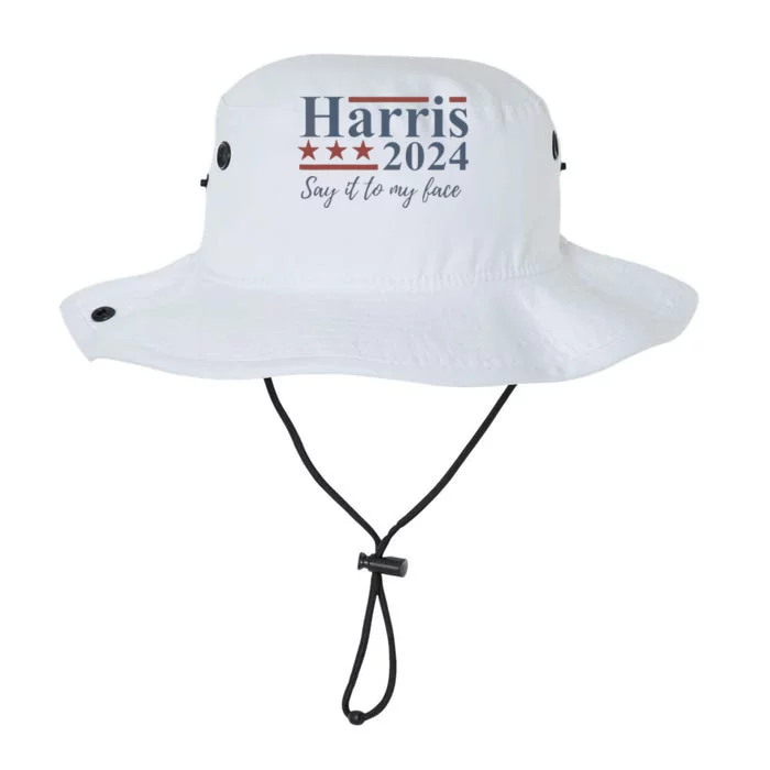 Say It To My Face Kamala Harris 2024 Legacy Cool Fit Booney Bucket Hat