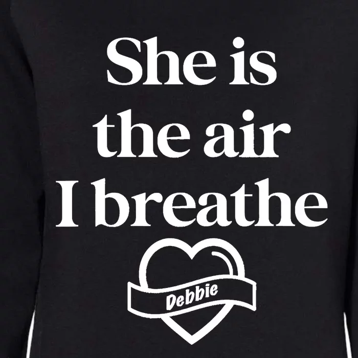 She Is The Air... By Yoraytees Womens California Wash Sweatshirt