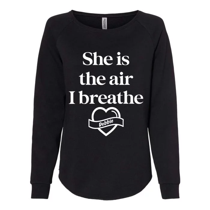 She Is The Air... By Yoraytees Womens California Wash Sweatshirt