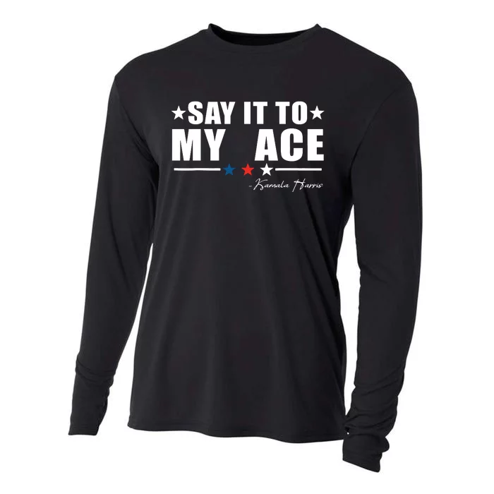 Say It To My Face Cooling Performance Long Sleeve Crew