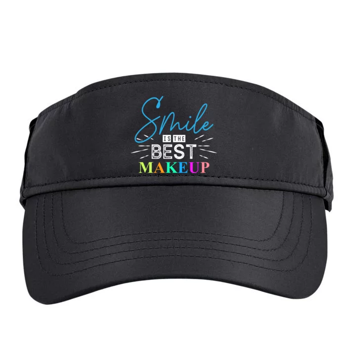 Smile Is The Best Makeup Adult Drive Performance Visor