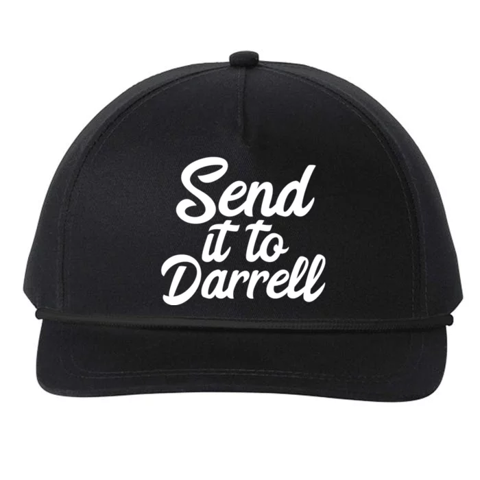 Send It To Darrell LaLa Snapback Five-Panel Rope Hat