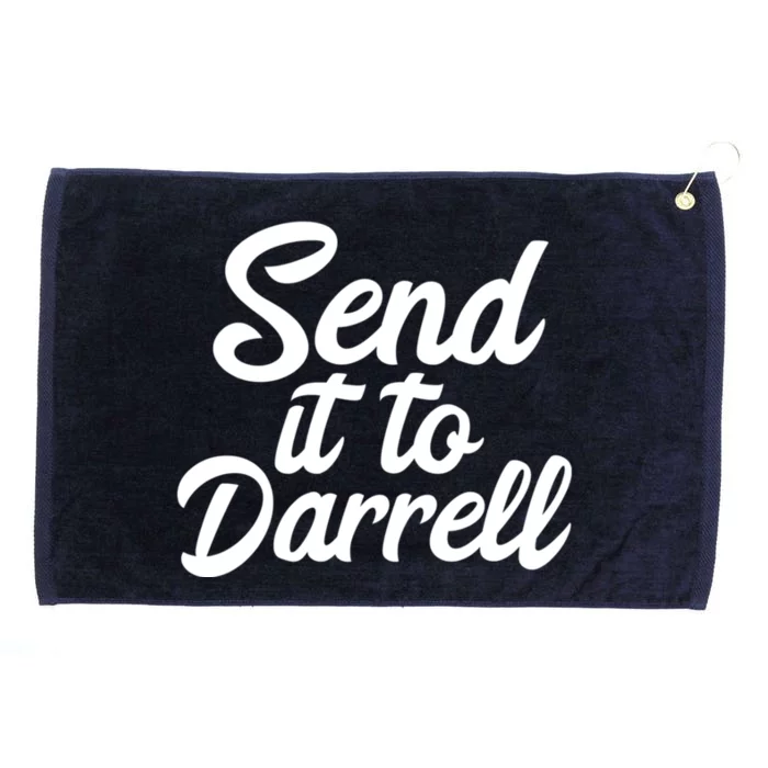 Send It To Darrell LaLa Grommeted Golf Towel