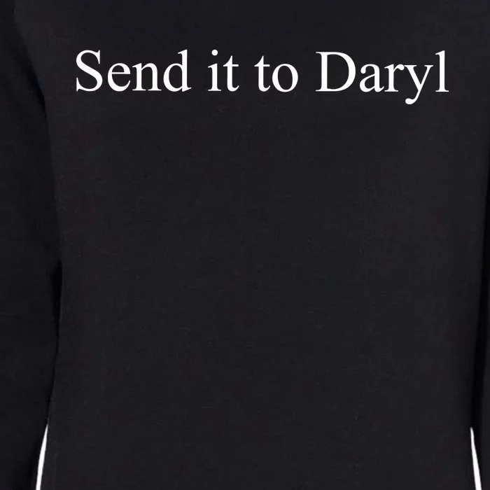 Send It To Daryl Womens California Wash Sweatshirt