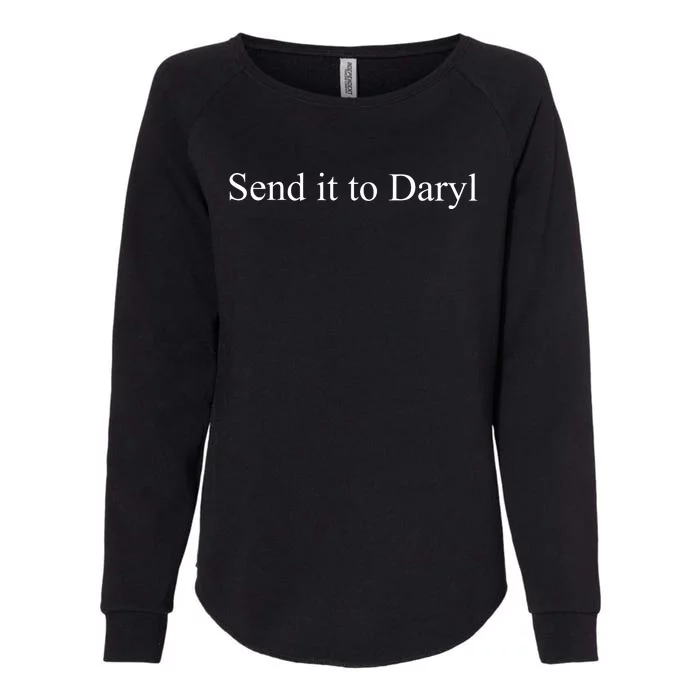 Send It To Daryl Womens California Wash Sweatshirt