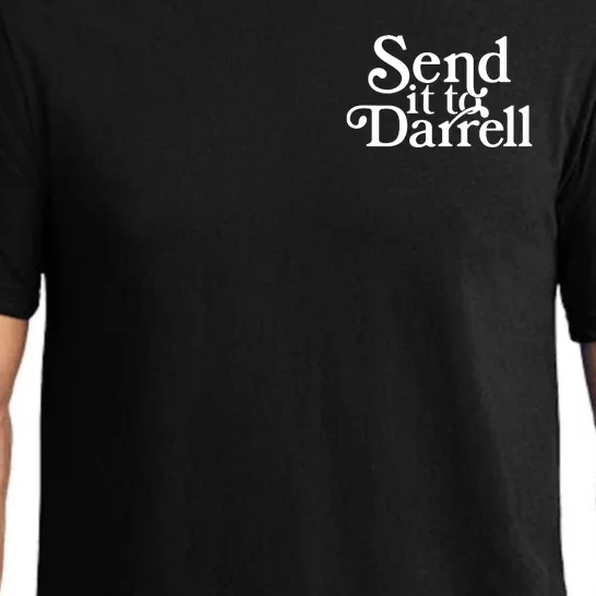 Send It To Darrell Front & Back Pajama Set