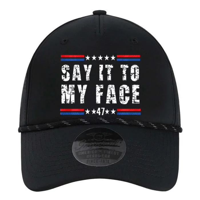 Say It To My Face Performance The Dyno Cap