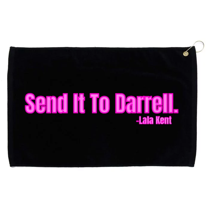 Send It To Darrell Grommeted Golf Towel