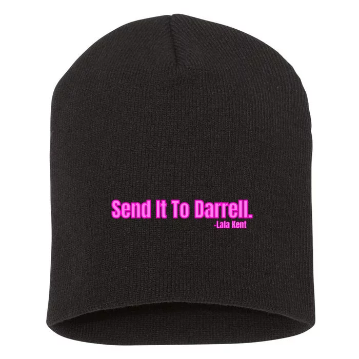 Send It To Darrell Short Acrylic Beanie